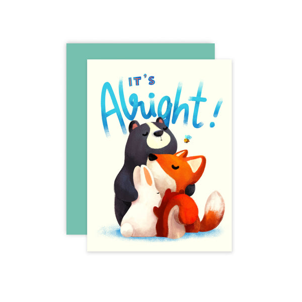 It's Alright Group Hug Card