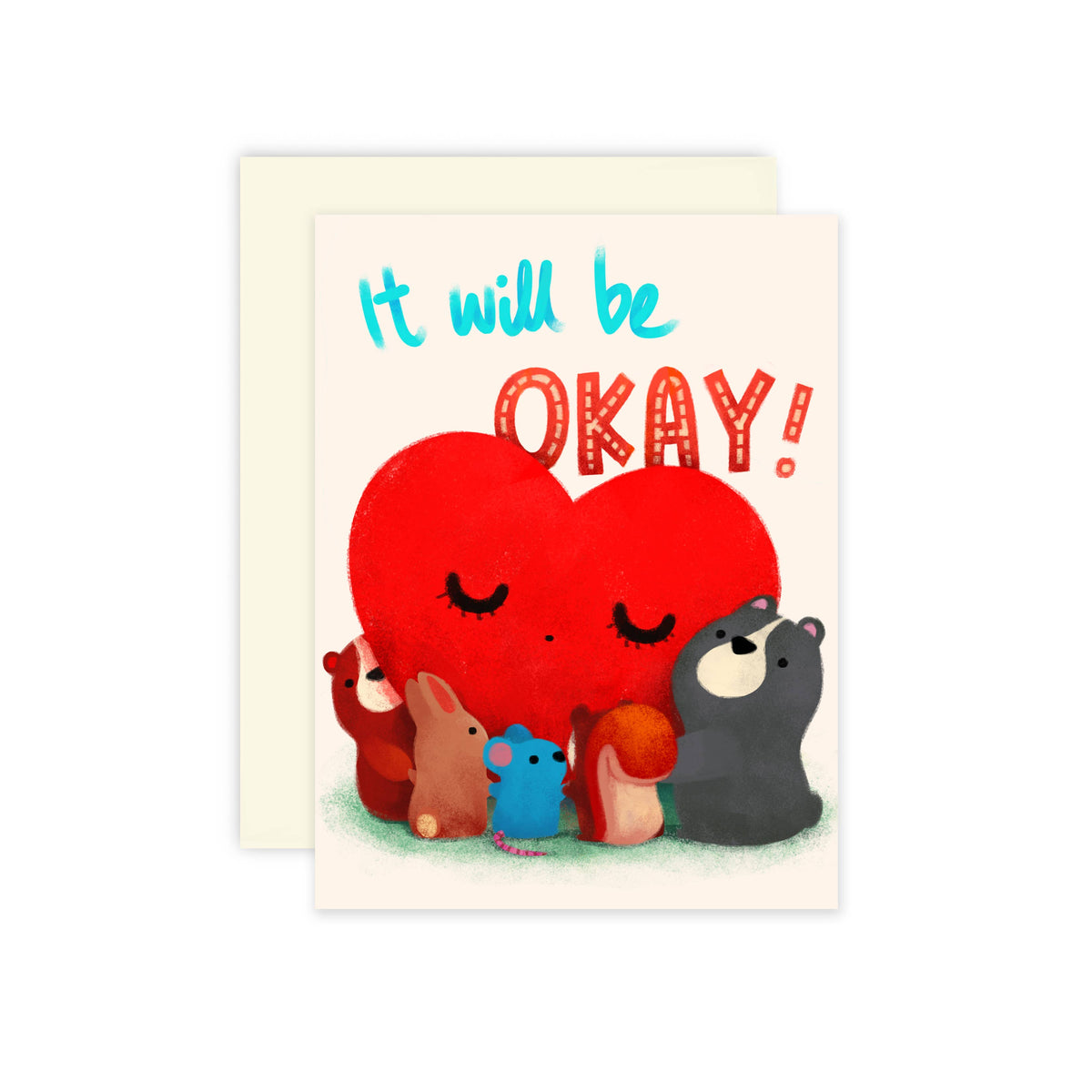 It Will Be Okay Card– The Little Red House Shop